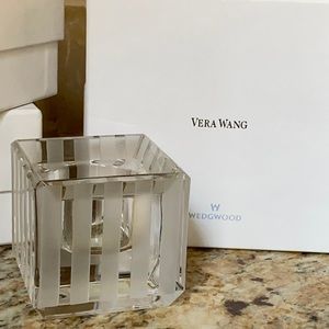 Vintage Vera Wang Wedgewood square votives
